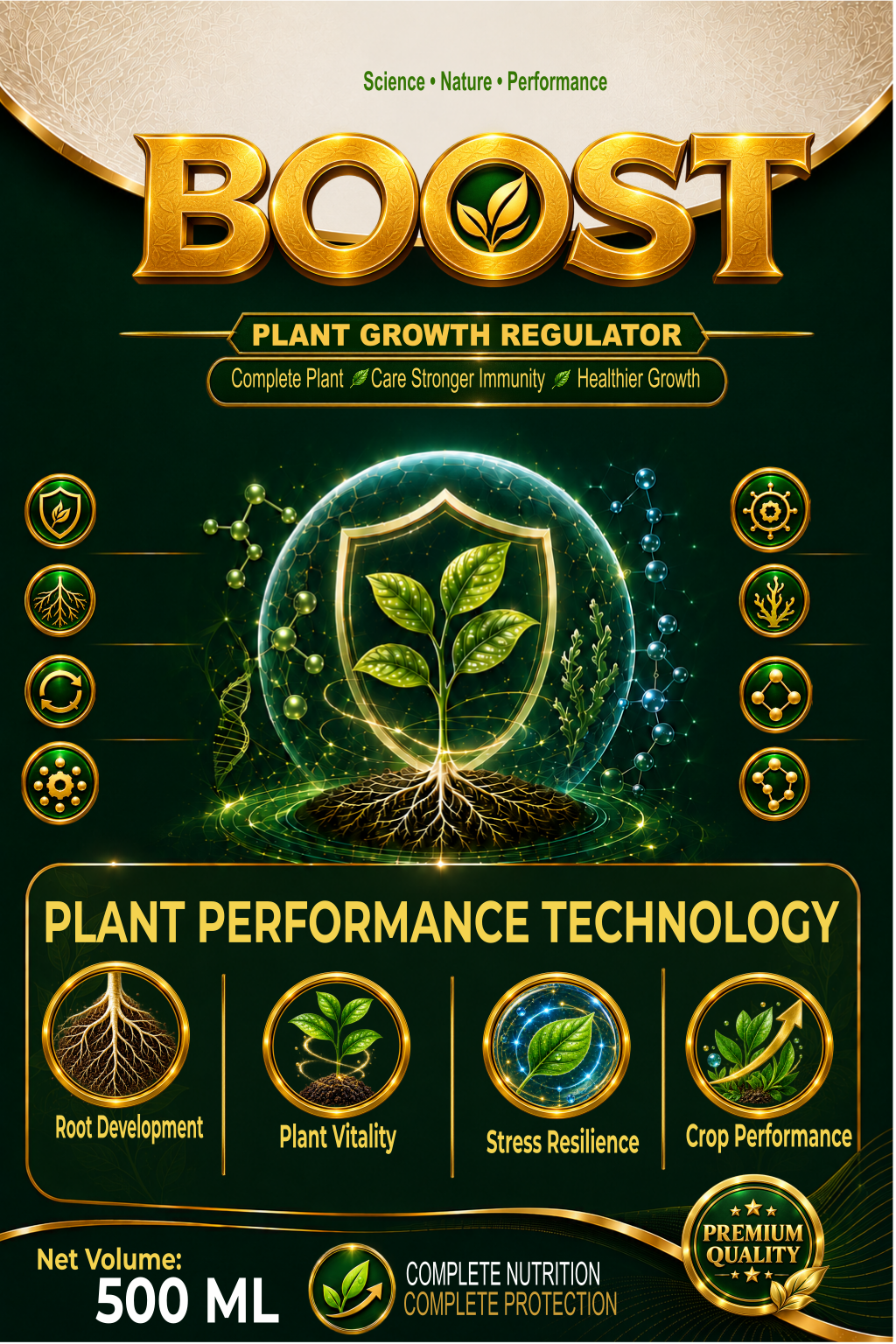 Boost plant growth regulator product label